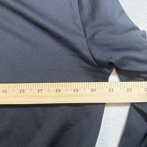 Under Armour Heatgear Women's Track Jacket Size Small Black Pockets Full Zip - Picture 7 of 9